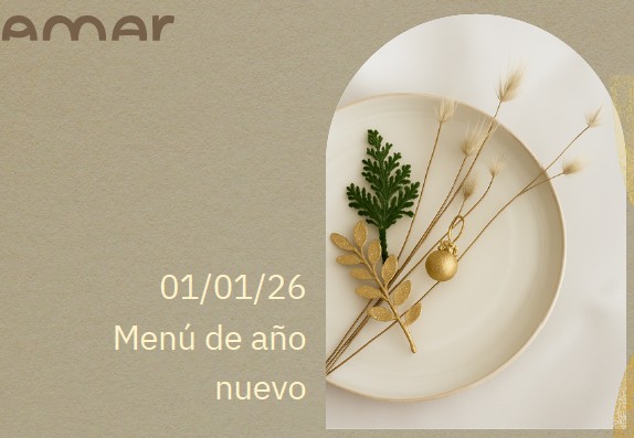 Menú Año Nuevo 2026 - Benicasim - Voramar